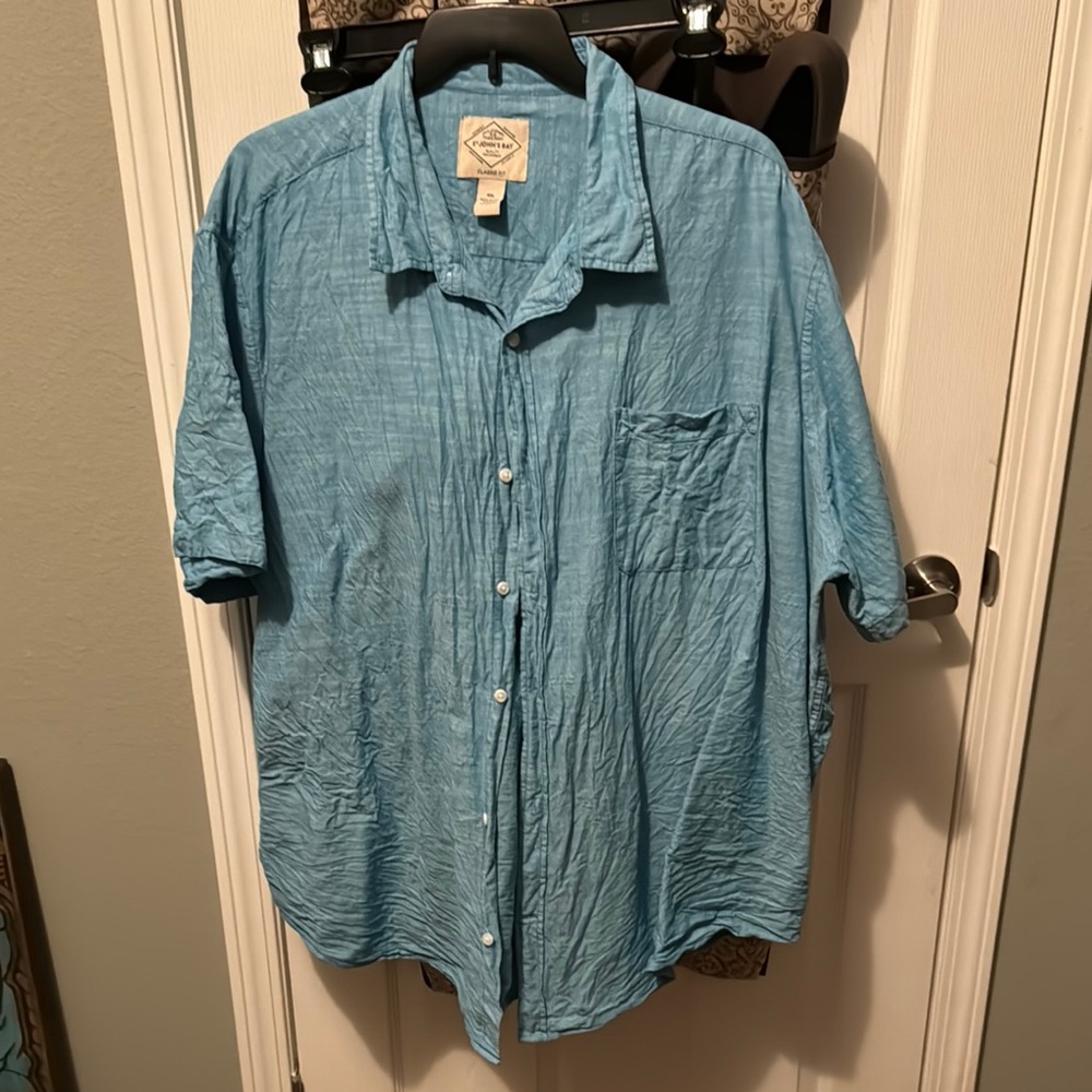 Men's Blue Casual Shirt